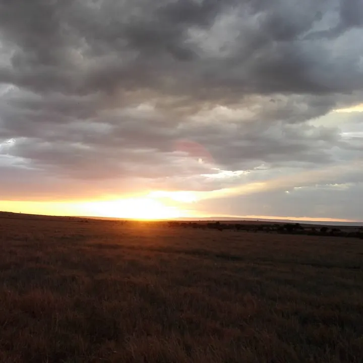 Sunset in Maasai Mara