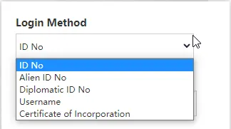 Login methods for the TIMS system via NTSA website