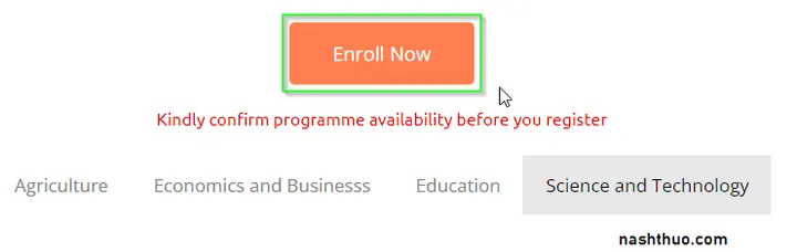 Confirm Open University of Kenya Course