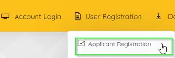 HEF Portal Registration for students