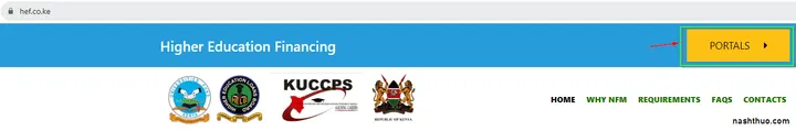 Higher Education Financing Portal (HEF Portal)